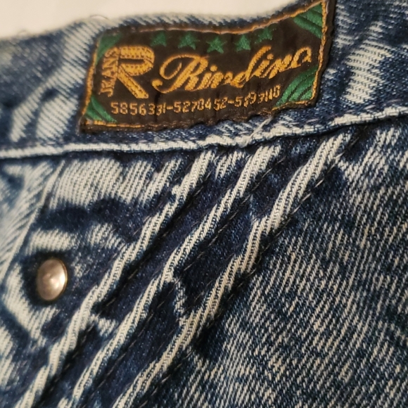 Rivelino Jeans Straight Pencil Denim Skirt European Style Classy Chic! Blue EUC - Picture 7 of 12